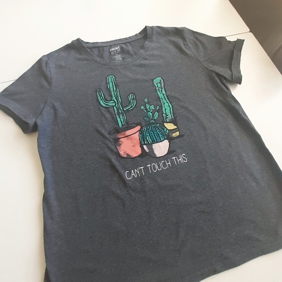 SOLD! Cactus "Can't Touch This" T-Shirt - Picture 2 of 4